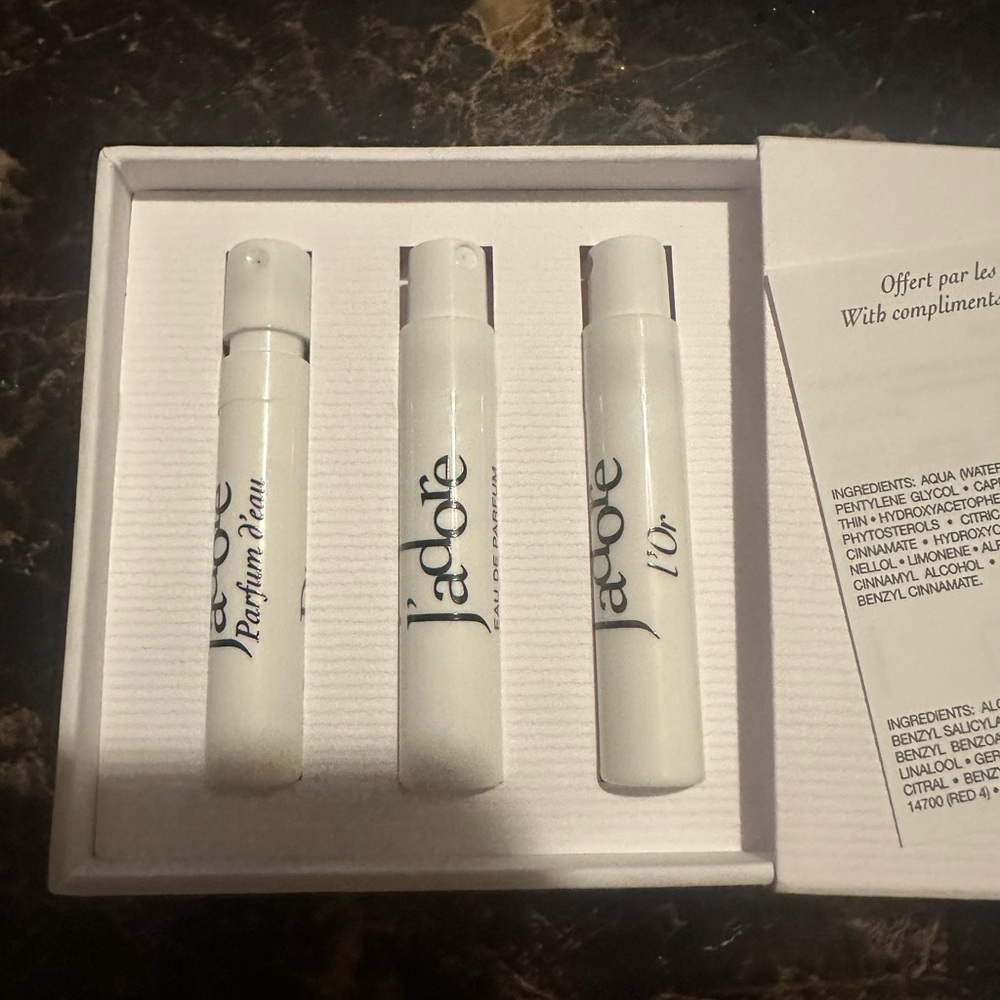 Adore Perfume Trio - Elegant White